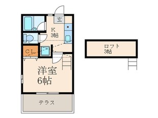 ロフティ24の物件間取画像